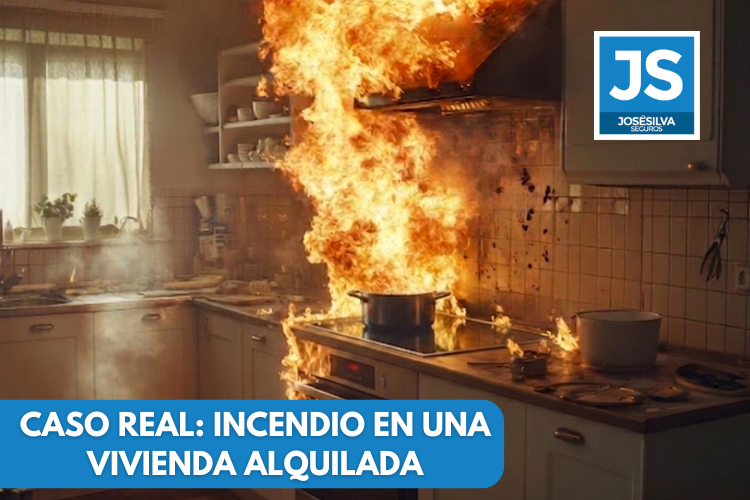INCENDIO EN UNA VIVIENDA ALQUILADA