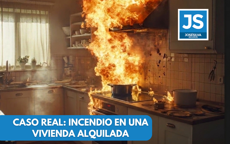 INCENDIO EN UNA VIVIENDA ALQUILADA