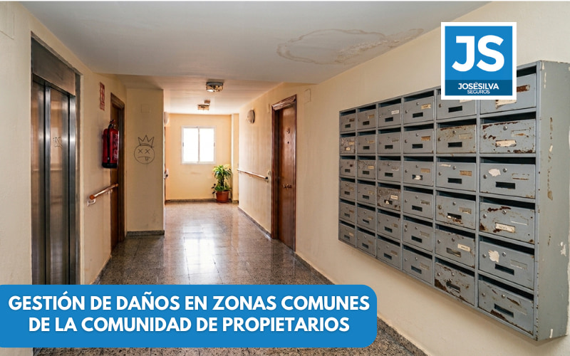 DAÑOS EN ZONAS COMUNES DE LA COMUNIDAD DE PROPIETARIOS